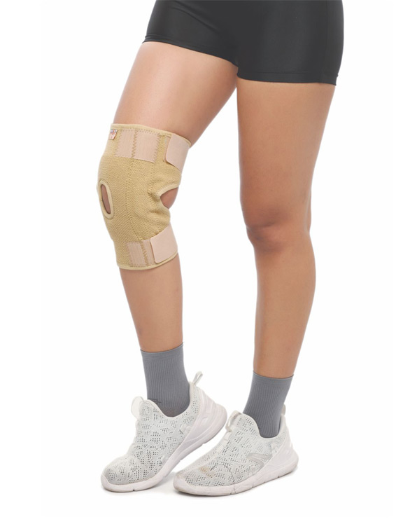 Elastic Knee Support With Hinge